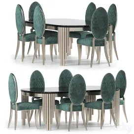 Cratos table chairs by zebrano casa